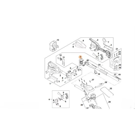 STIHL   Moduł elektroniczny FA04 430 1400
